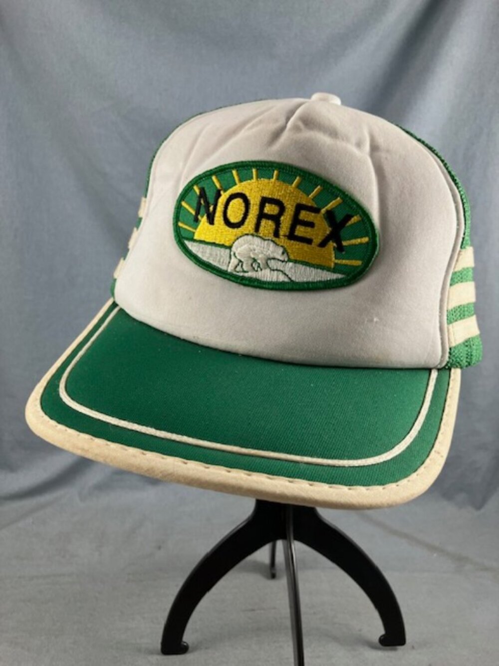 Vtg Norex Baseball Cap Trucker Farmer Hat Snapback